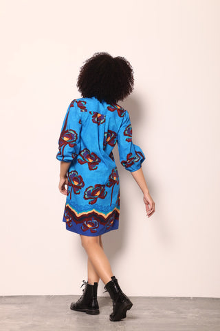 Ava Long Sleeve Midi Dress