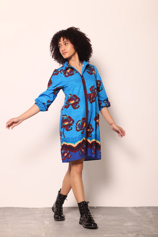 Ava Long Sleeve Midi Dress