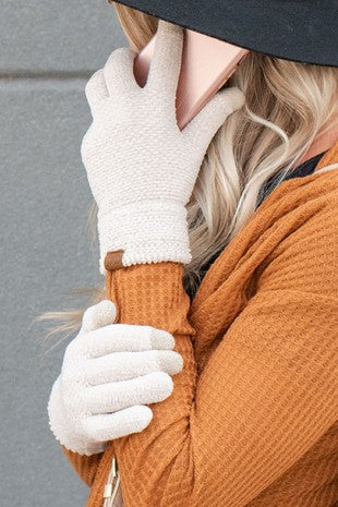 Chenille Touchscreen Glove