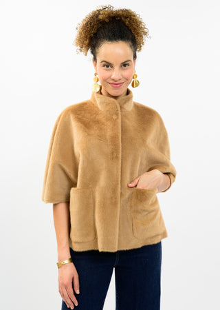 Faux Fur Capelet