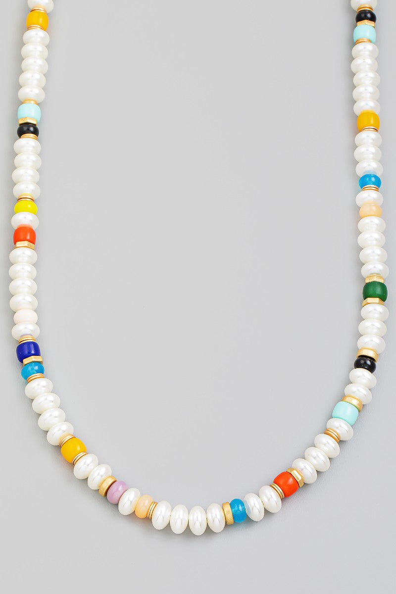 Assorted Long Pearl Beaded Necklace