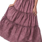 Maxi Skirt - Eggplant