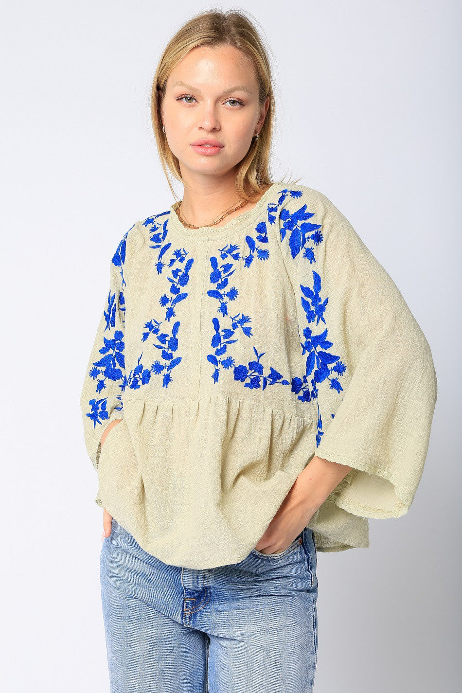 Lotty Embroidered Top