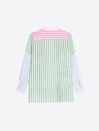White Shirt with Embroidery