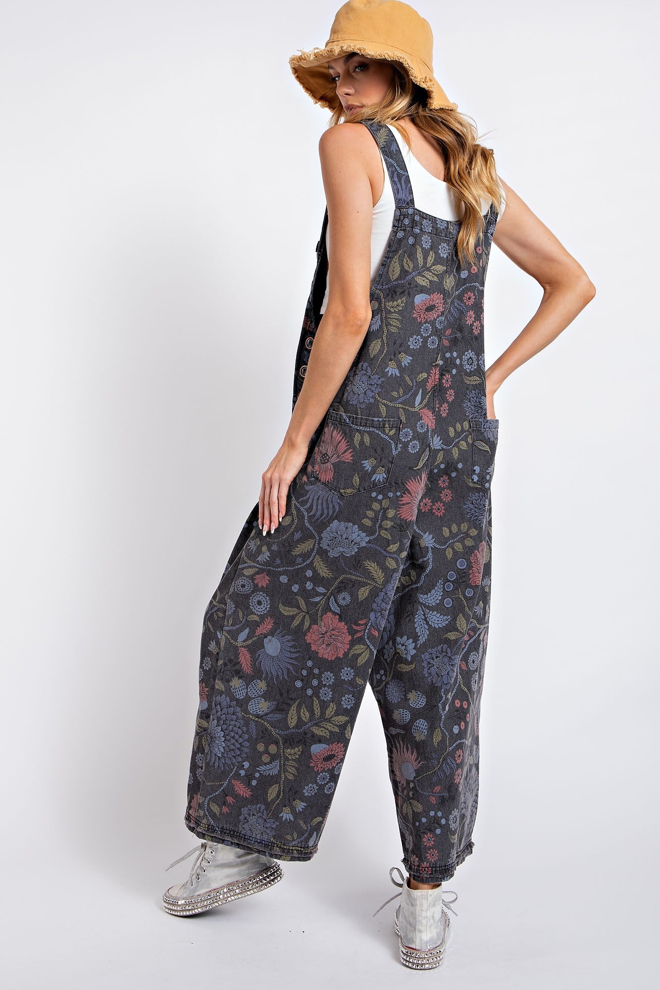 VINTAGE WASHED OVERALL/JUMPSUIT