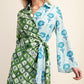 Sea Glass Wrap Dress