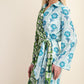 Sea Glass Wrap Dress