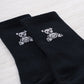 Bear socks Black