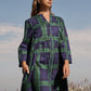 Harrisville Plaid Bruth Button Down Mini Dress