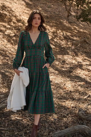 Jace Plaid Dress
