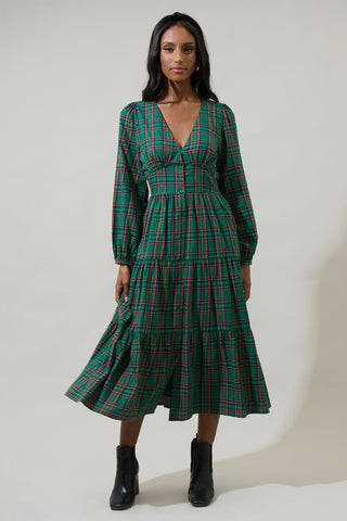 Jace Plaid Dress