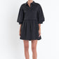 Puff Sleeve Shirt Dress