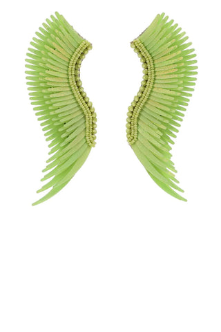 Madeline Earrings Lime Yellow