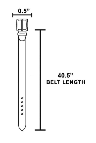 Triangle Buckle Belt
