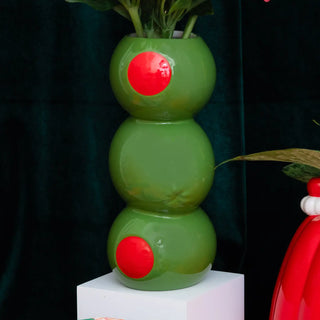 Ceramic Vase, Olives