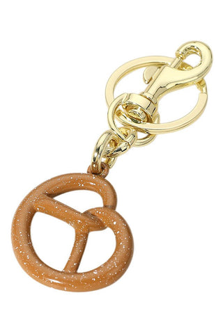 Pretzel Keychain / Bag Charm