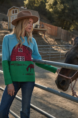 Kelsey's Farm Multi Knit Sweater