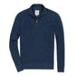 Organic Half Zip Pullover Navy