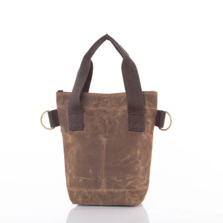 Wine Bottle Tote Khaki