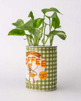 Coffee Can Ceramic Planter