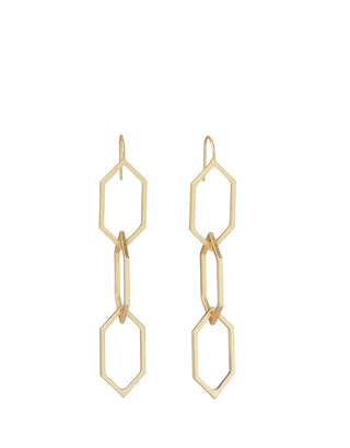 Rhett Dangle Earrings (Gold)