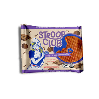 Chai Caramel Organic and Plant-Based Stroopwafel 2-pack