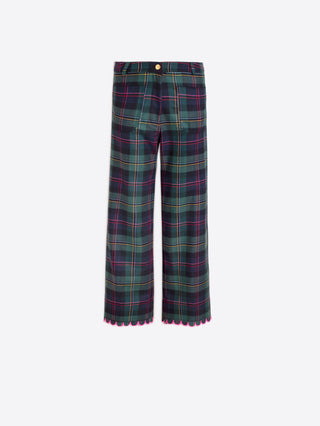 Dorin Scots Print Pant