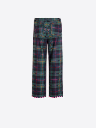 Dorin Scots Print Pant
