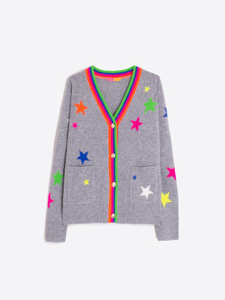 Alina Multicolor Star Cardigan