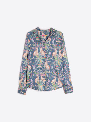 Leopard Palmeras Print Shirt