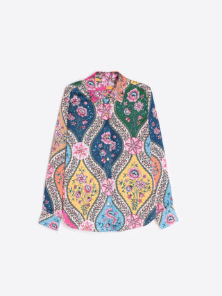Donia Floral Print Shirt