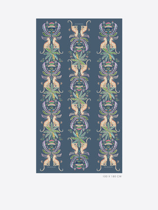 Leopard Print Foulard