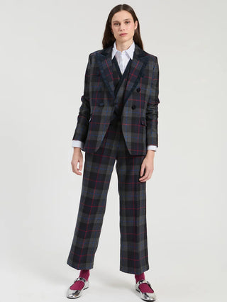 GREY PLAID JACKET