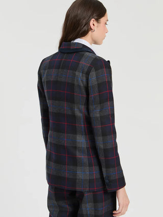 GREY PLAID JACKET