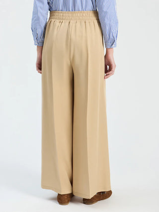 CAMEL PALAZZO PANTS