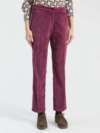 MAROON CORDUROY TROUSERS