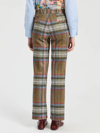 TARTAN PLAID TROUSERS