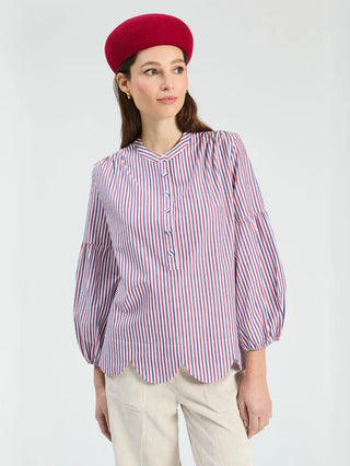 Bicolor Stripe Shirt