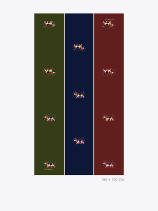 Dog Stripe Scarf