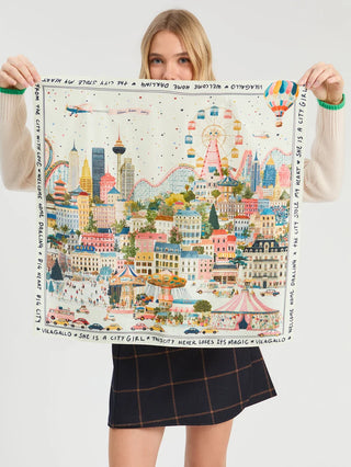 Silk Mini City Scarf