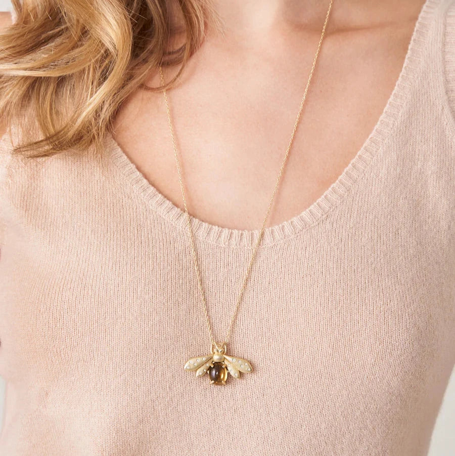 Honey Bee Slide Necklace 28