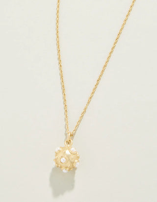 Vintage Ball Necklace 18"