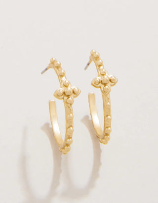 Richmond Hill Hoop Earrings 25mm Gold