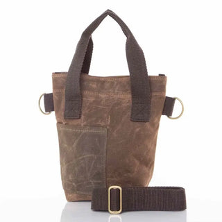 Wine Bottle Tote Khaki