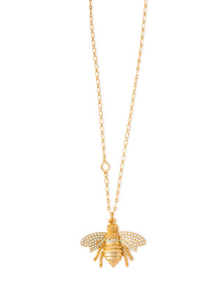 Bee Toggle Necklace - 34"