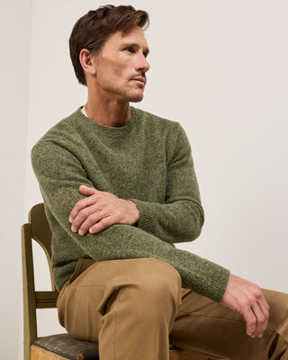 MEN'S SHETLAND SWEATER
