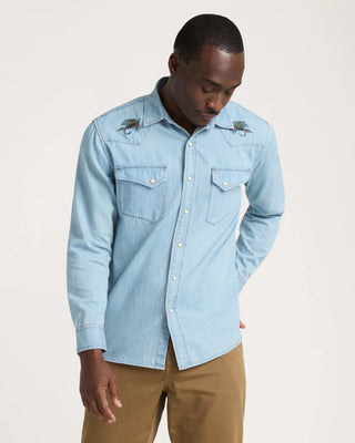 GAMBLER DENIM SHIRT