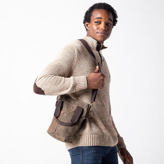 Wine Bottle Tote Khaki