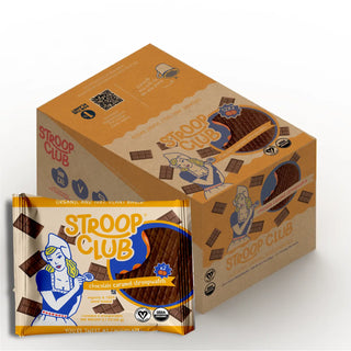 Chocolate Caramel Organic & Plant-Based Stroopwafel 2-pack