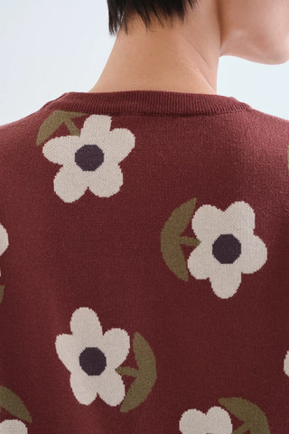 Santini Jacquard Knit Sweater